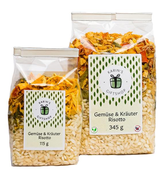 Gemüse Kräuter Risotto